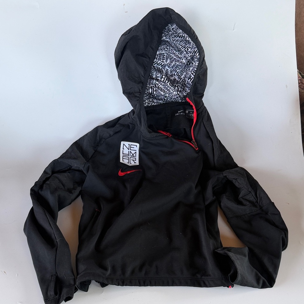 Nike drift Neymar soccer Black Hoodie with